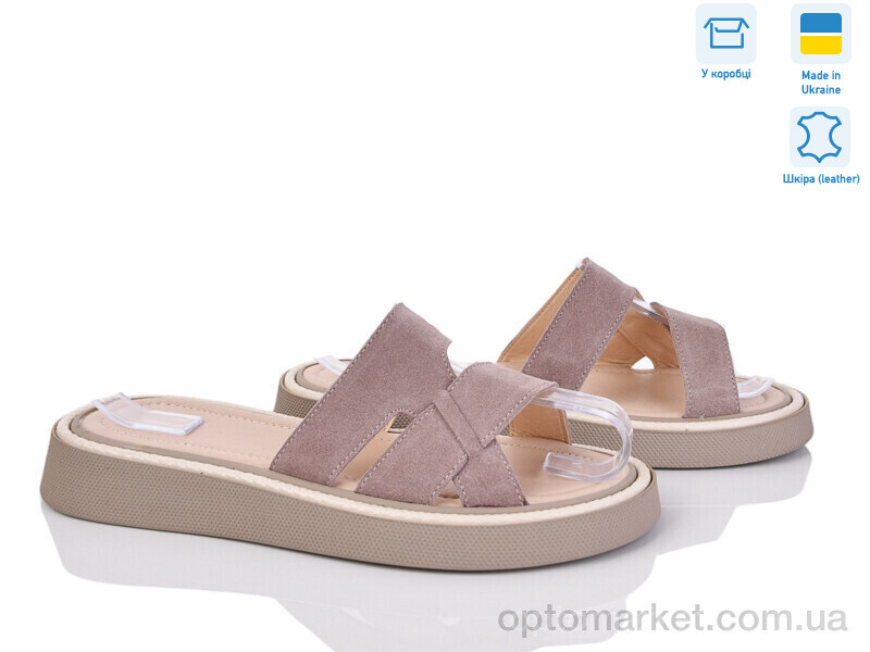 Купить Шльопанці жіночі 6294 коричневий з. Под заказ G-Aira коричневий, фото 1