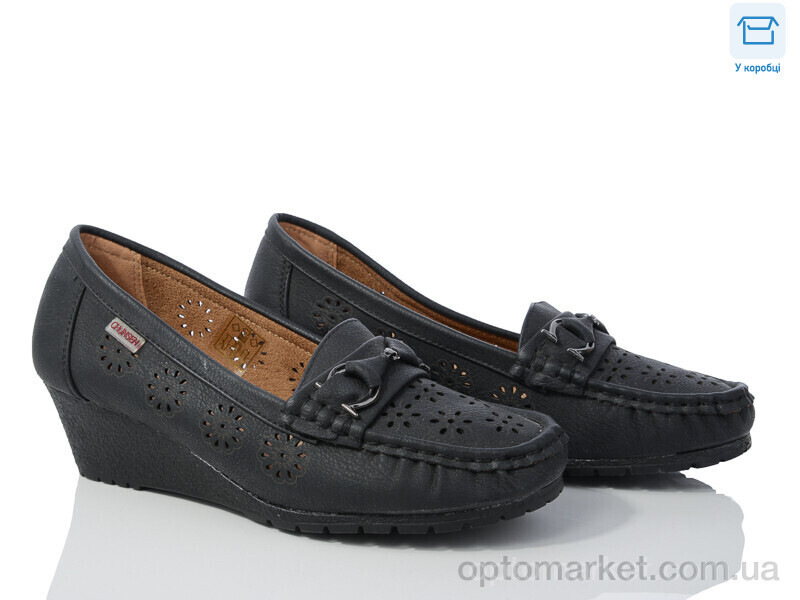 Купить Туфлі жіночі 6316-1 Chunsen чорний, фото 1