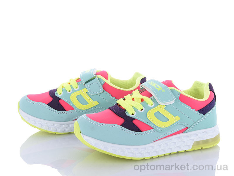 Купить Кроссовки детские 634-06 Malibu бирюзовый, фото 1