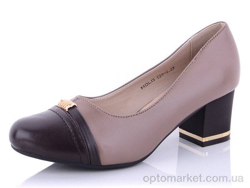 Купить Туфлі жіночі 634-2 Molo коричневий, фото 1
