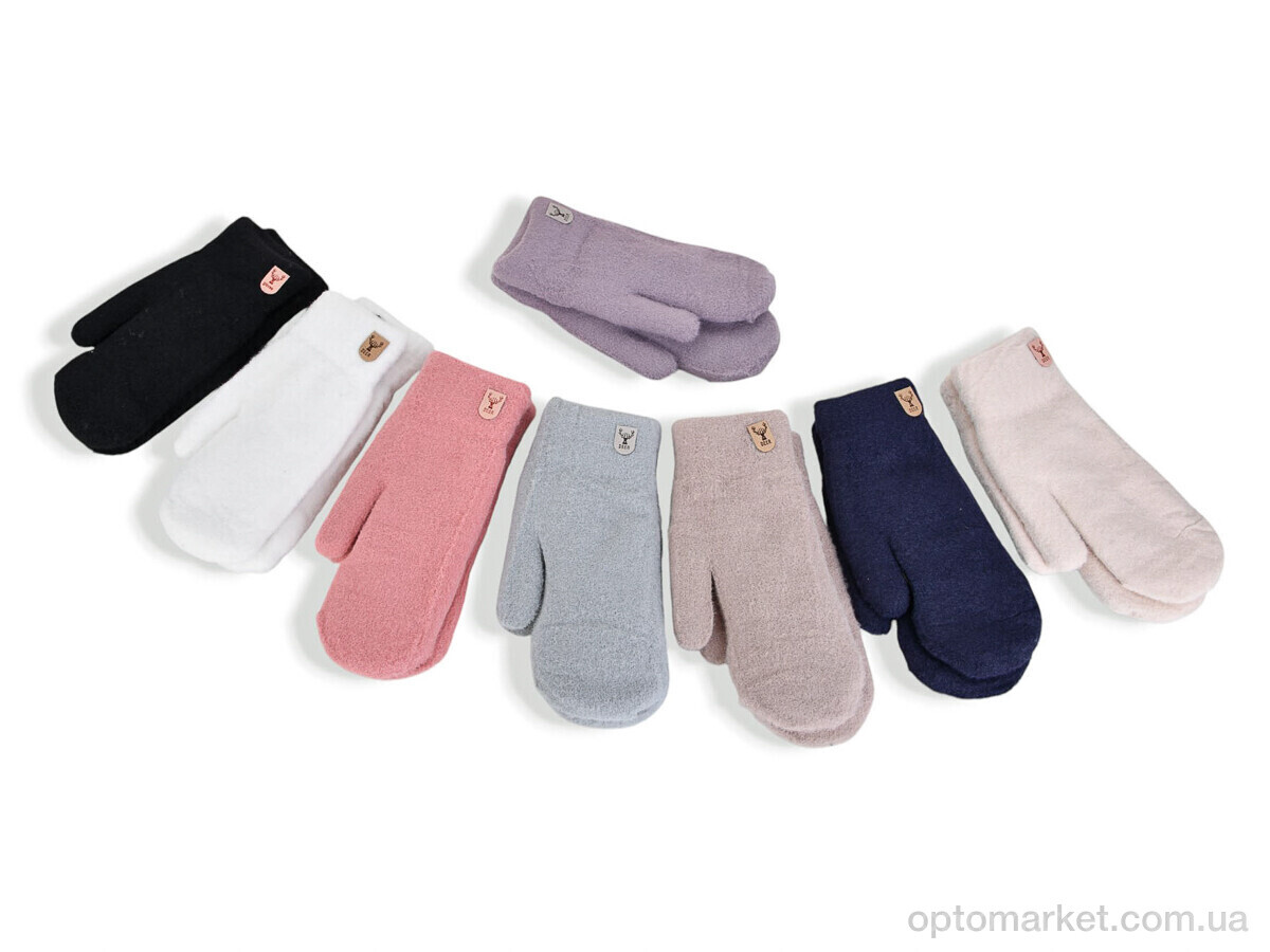Купить Рукавиці жіночі 6359 mix Корона мікс, фото 1