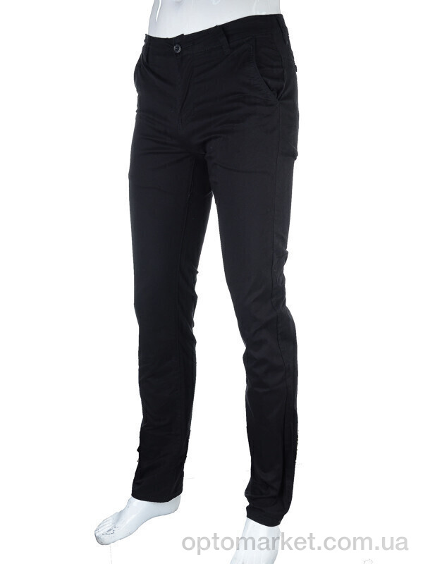 Купить Брюки чоловічі 640129(05892) black LS.Luwans чорний, фото 1