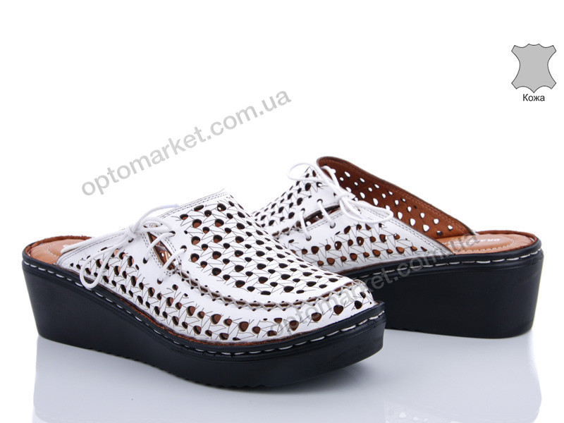 Купить Сабо женские 6411-2-05 Grand Fashion белый, фото 1