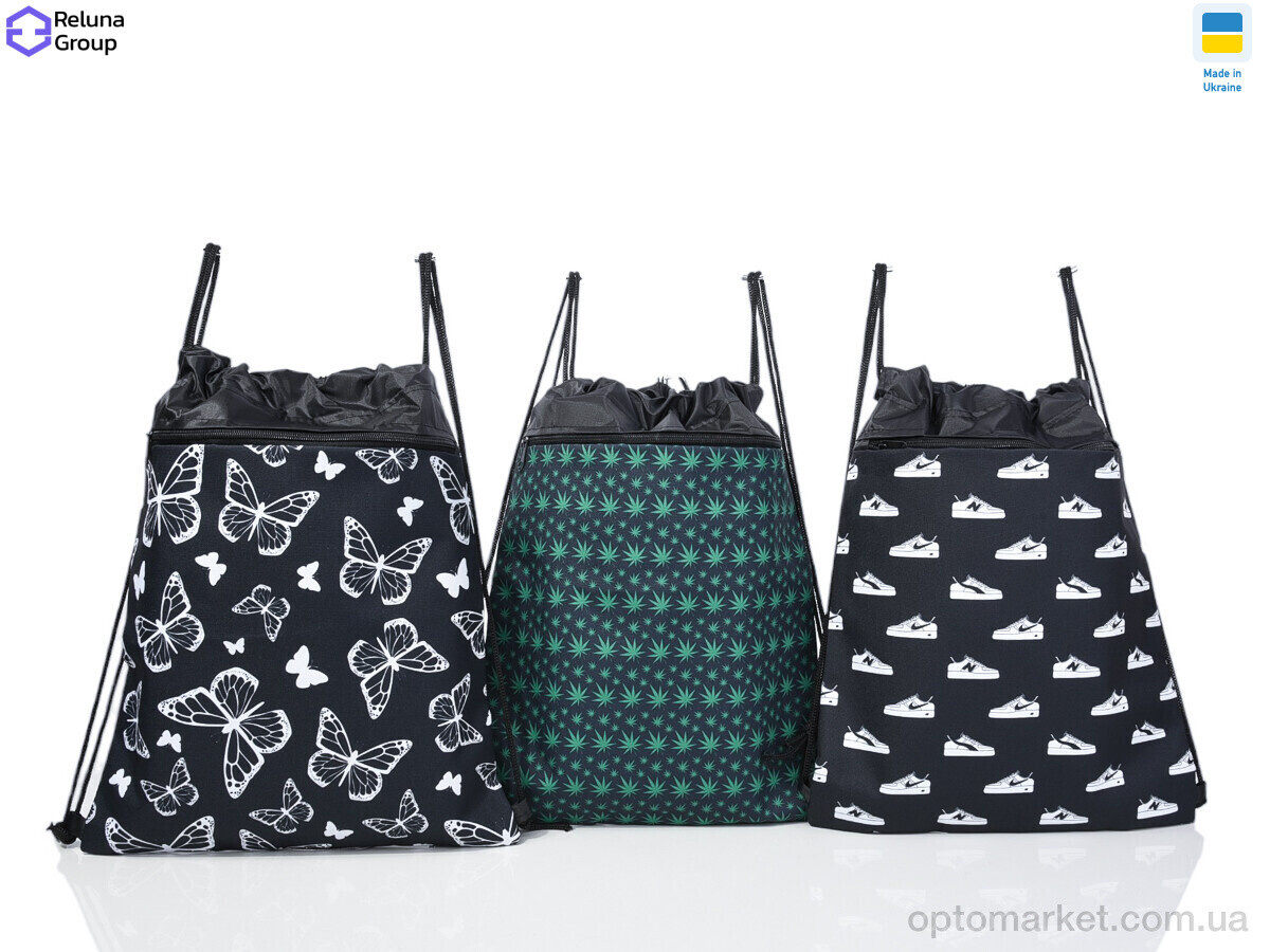 Купить Рюкзак-мішок дитячі 647-3 mix Reluna Group мікс, фото 2