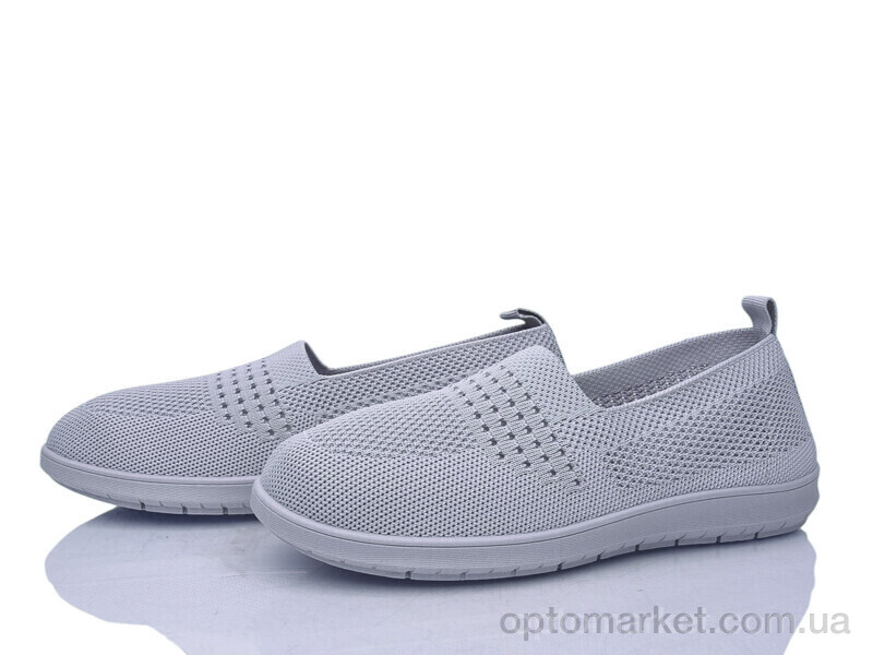 Купить Сліпони жіночі 6501-3 YUEMINGZHU сірий, фото 1