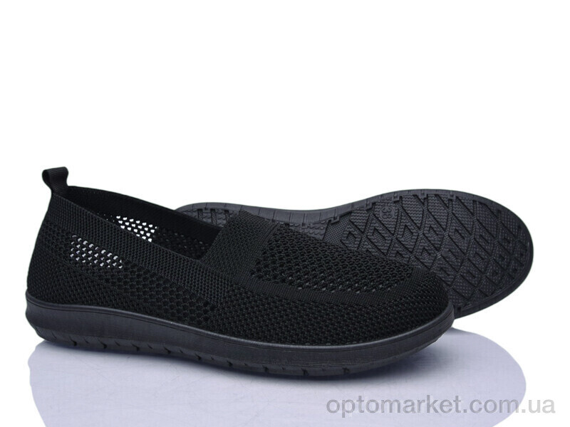 Купить Сліпони жіночі 6502-1 YUEMINGZHU чорний, фото 1