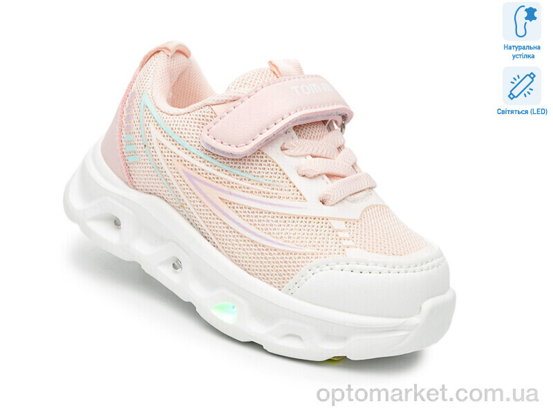 Купить Кросівки дитячі 65049E LED TOM.M рожевий, фото 1