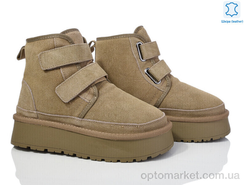 Купить Уги жіночі 6521-2 L&M хакі, фото 1