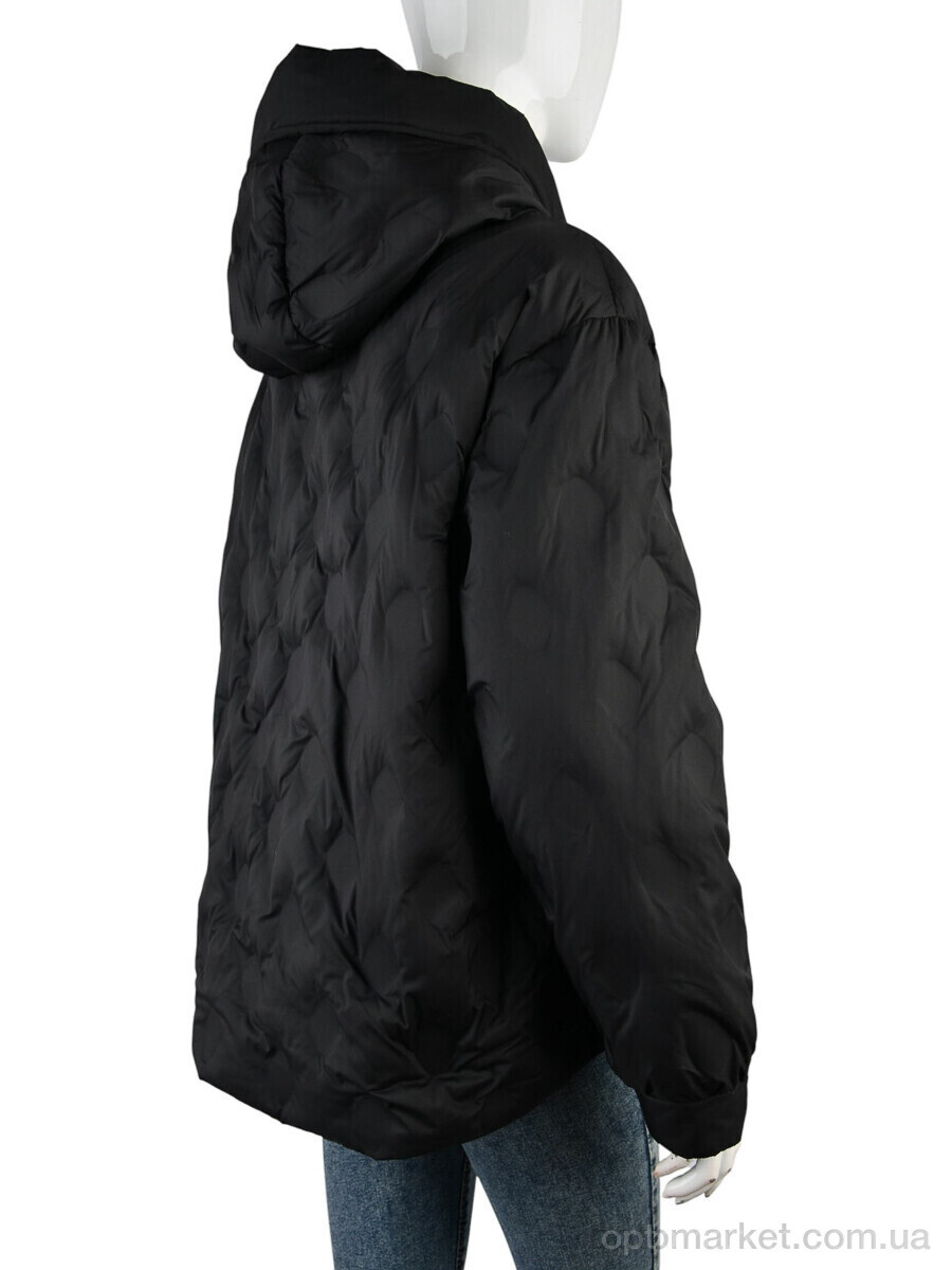 Купить Куртка жіночі 6539-1 black FineBabyCat чорний, фото 2