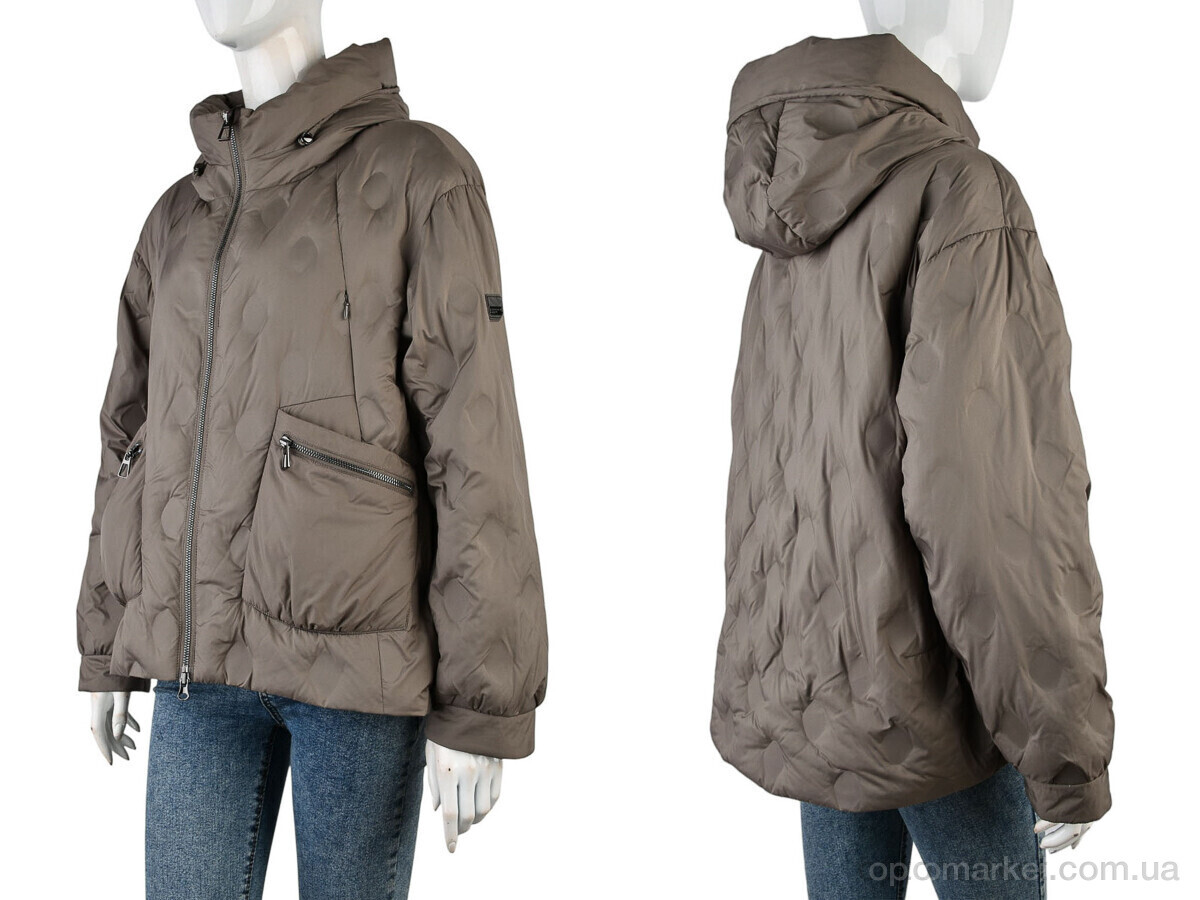 Купить Куртка жіночі 6539-49 khaki FineBabyCat хакі, фото 3