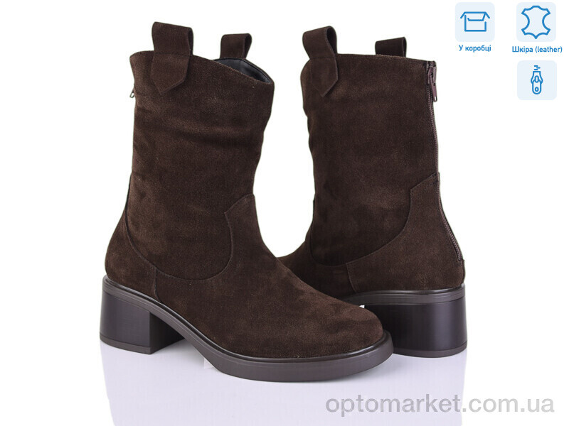 Купить Черевики жіночі 654 коричневий з. G-Aira коричневий, фото 1