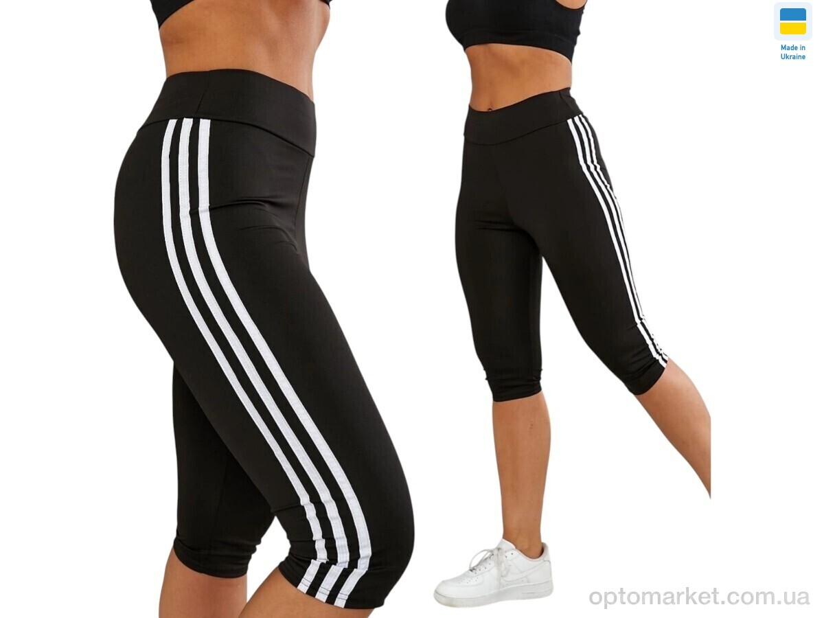 Купить Капрі жіночі 66 чорний Sport style чорний, фото 2