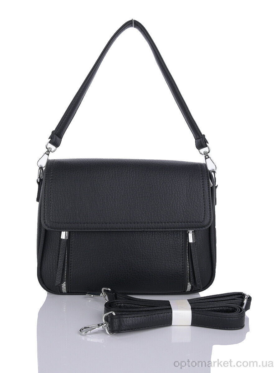 Купить Сумка женская 66015 black (10x20x25) DiLiLuna чорний, фото 1