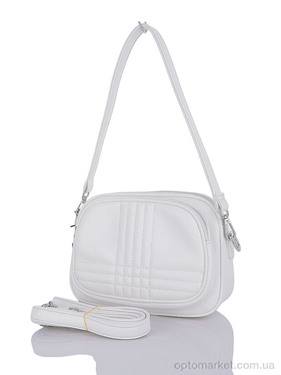 Купить Сумка женская 66020 white (18x24x8) DiLiLuna білий, фото 1