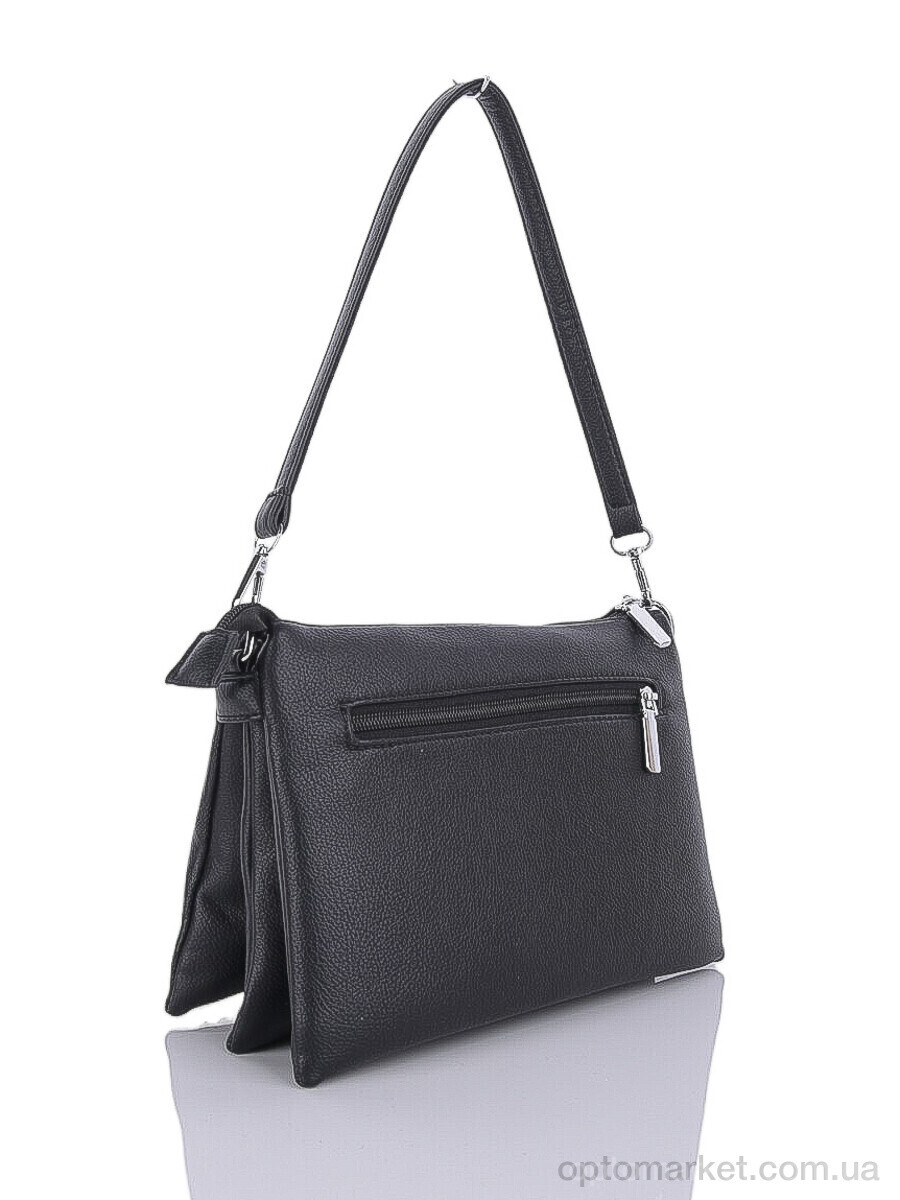 Купить Сумка женская 66031 black (19x25x9) Deliluna чорний, фото 2