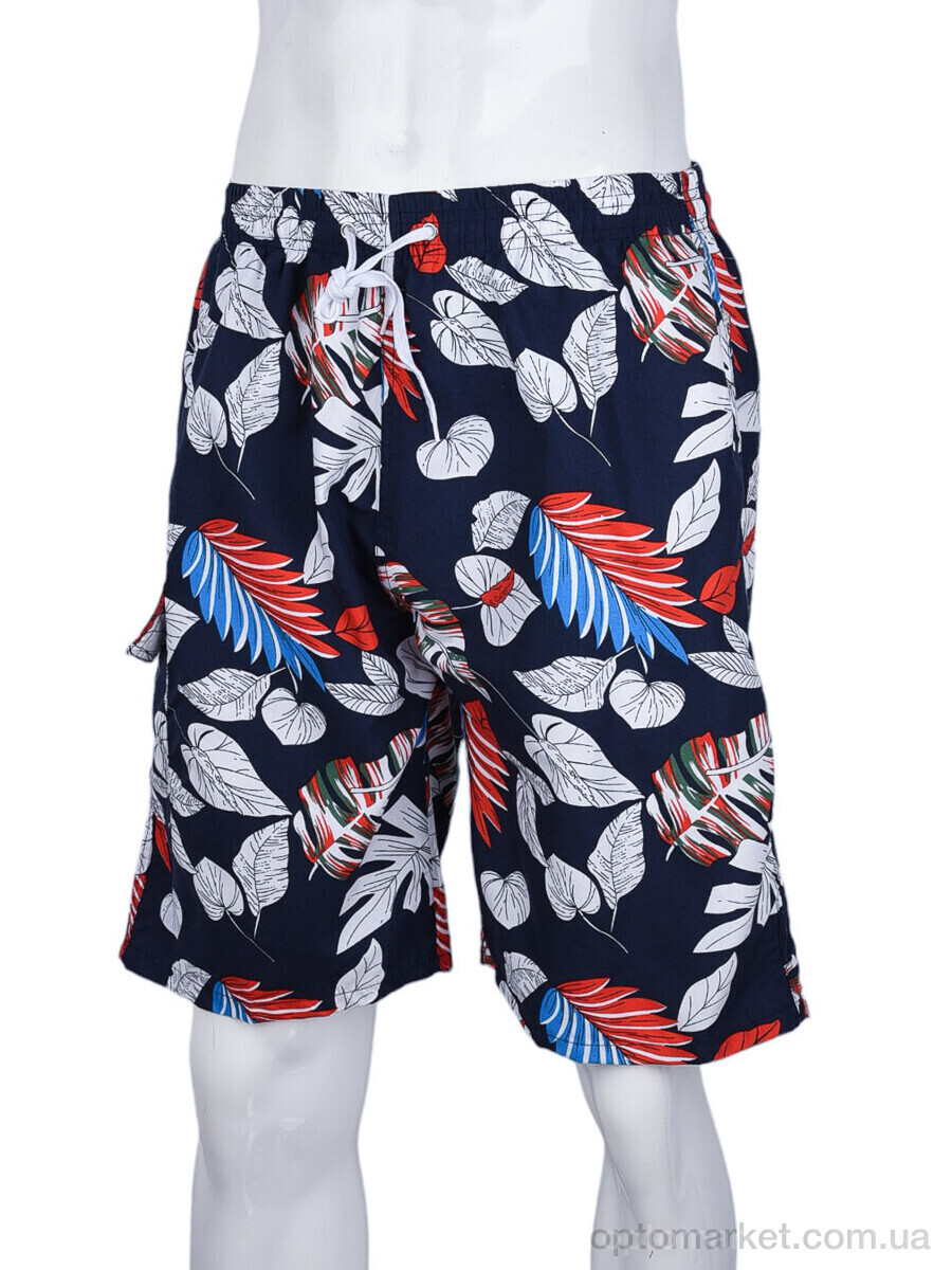 Купить Шорти чоловічі 6605 (08850) navy-white Miaozixin синій, фото 1