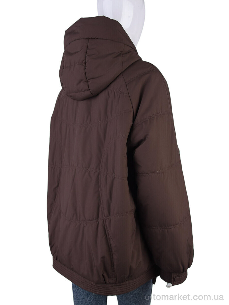 Купить Куртка жіночі 6605-655 coffee MeTioTik коричневий, фото 2