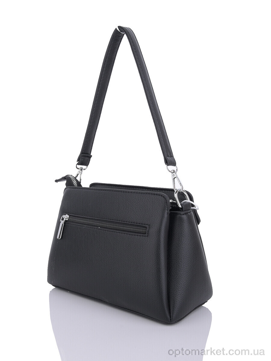Купить Сумка женская 66050 black (10x17x25) ShengMa чорний, фото 2