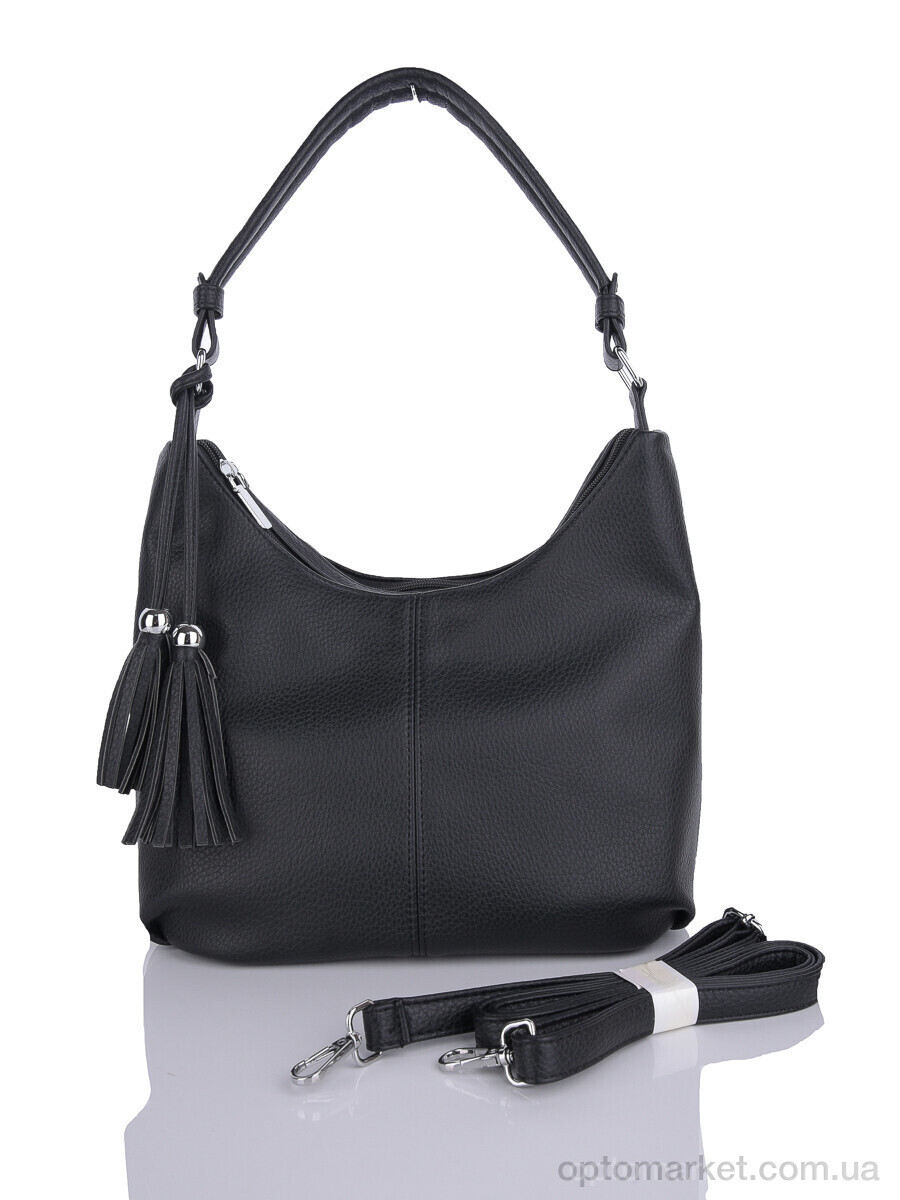 Купить Сумка женская 66054 black (12x22x27) DiLiLuna чорний, фото 1