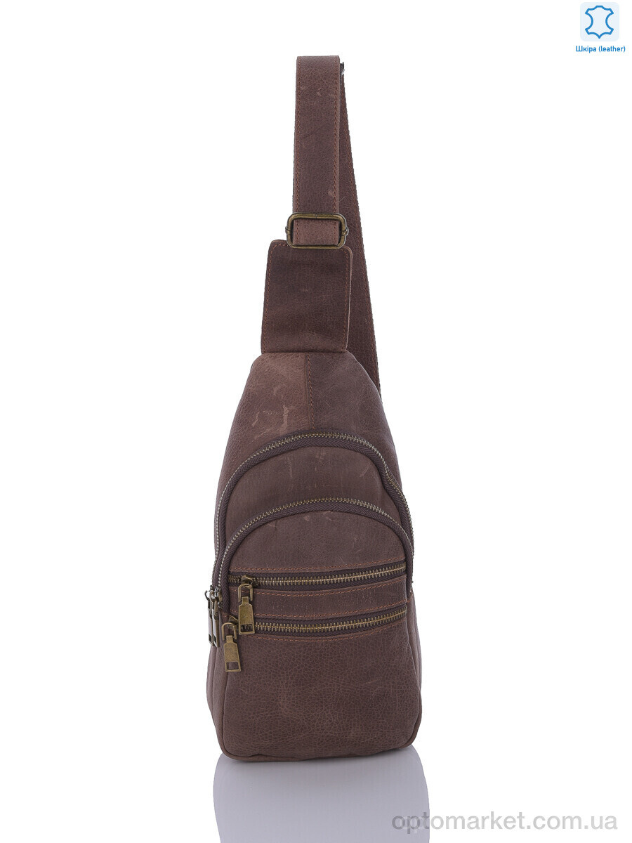 Купить Сумка чоловіча 6606 brown Sunshine bag коричневий, фото 1