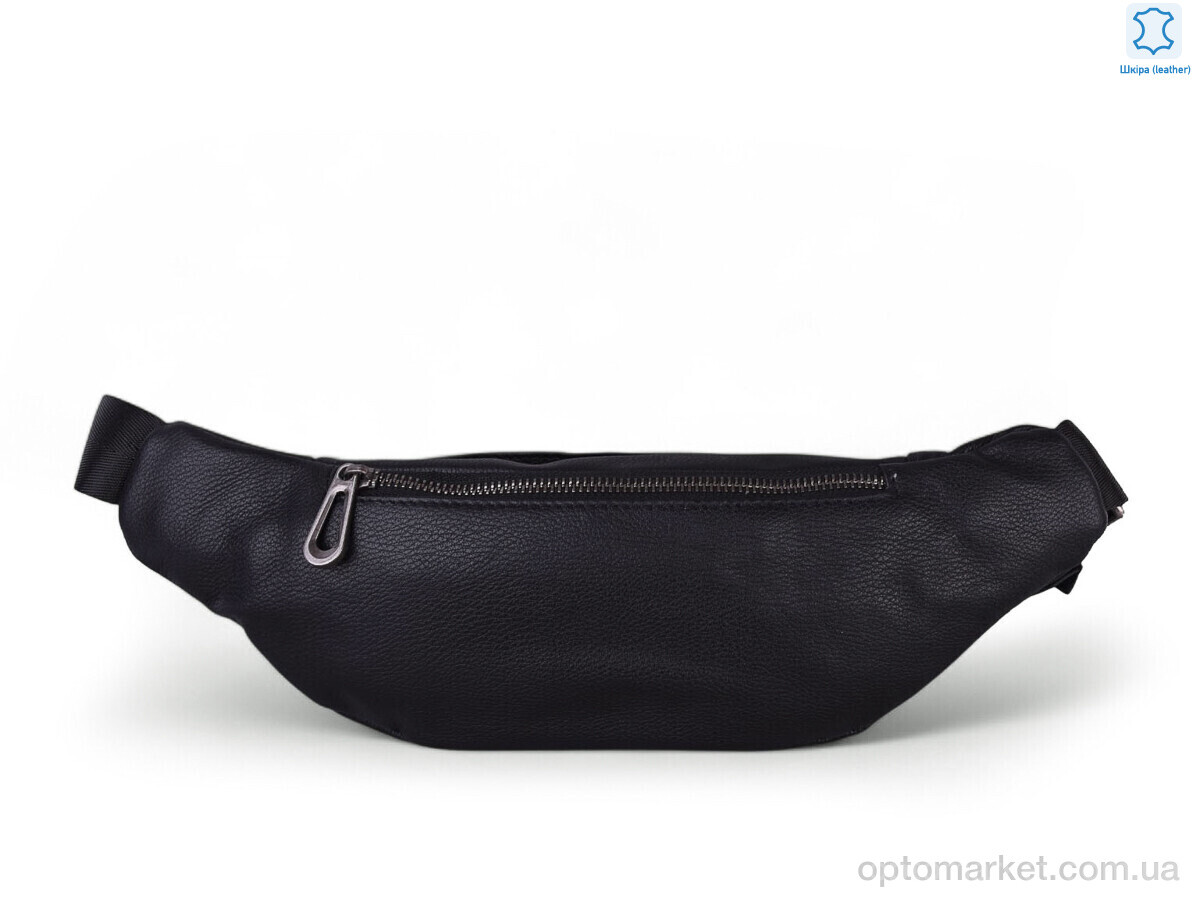 Купить Бананка чоловічі 6613 black Sunshine bag чорний, фото 2