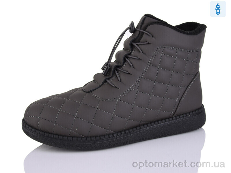 Купить Черевики жіночі 663-7 Коронате сірий, фото 1