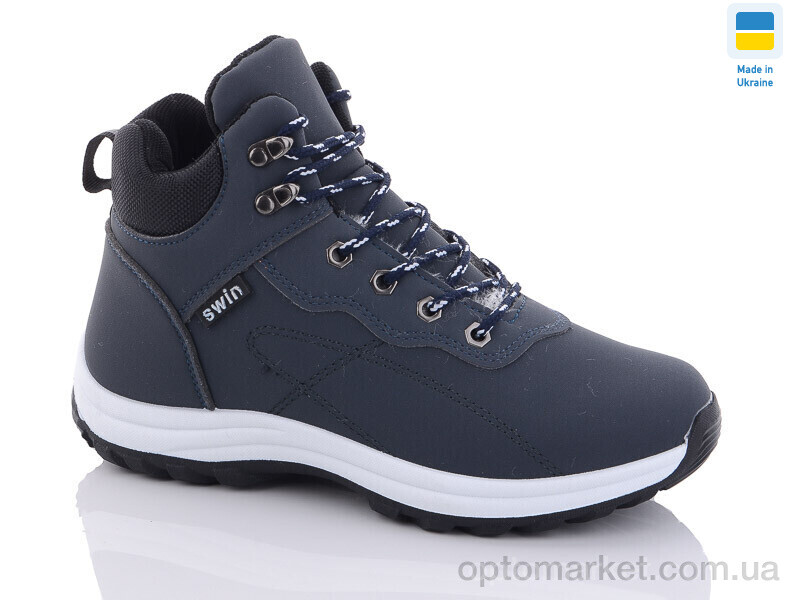 Купить Черевики дитячі 6649-4 Swin синій, фото 1