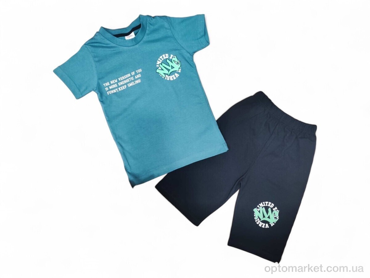 Купить Костюм дитячі 6682 бірюзовий Ozel Kids блакитний, фото 1