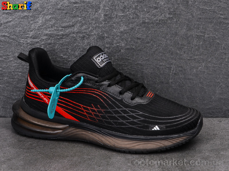 Купить Кросівки чоловічі 66888-5 A.idas чорний, фото 3