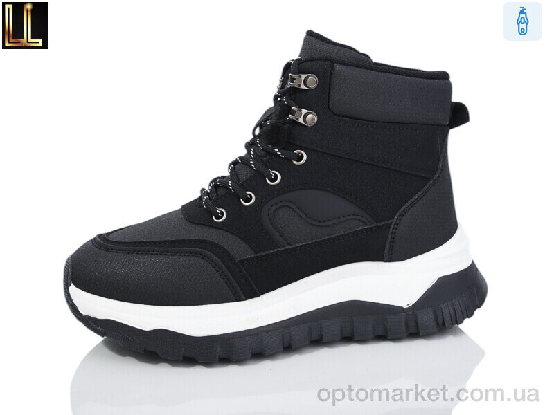 Купить Черевики жіночі 670-1 Lilin чорний, фото 1