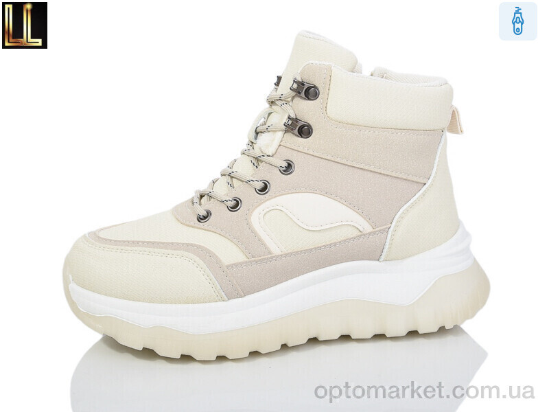 Купить Черевики жіночі 670-7 Lilin бежевий, фото 1