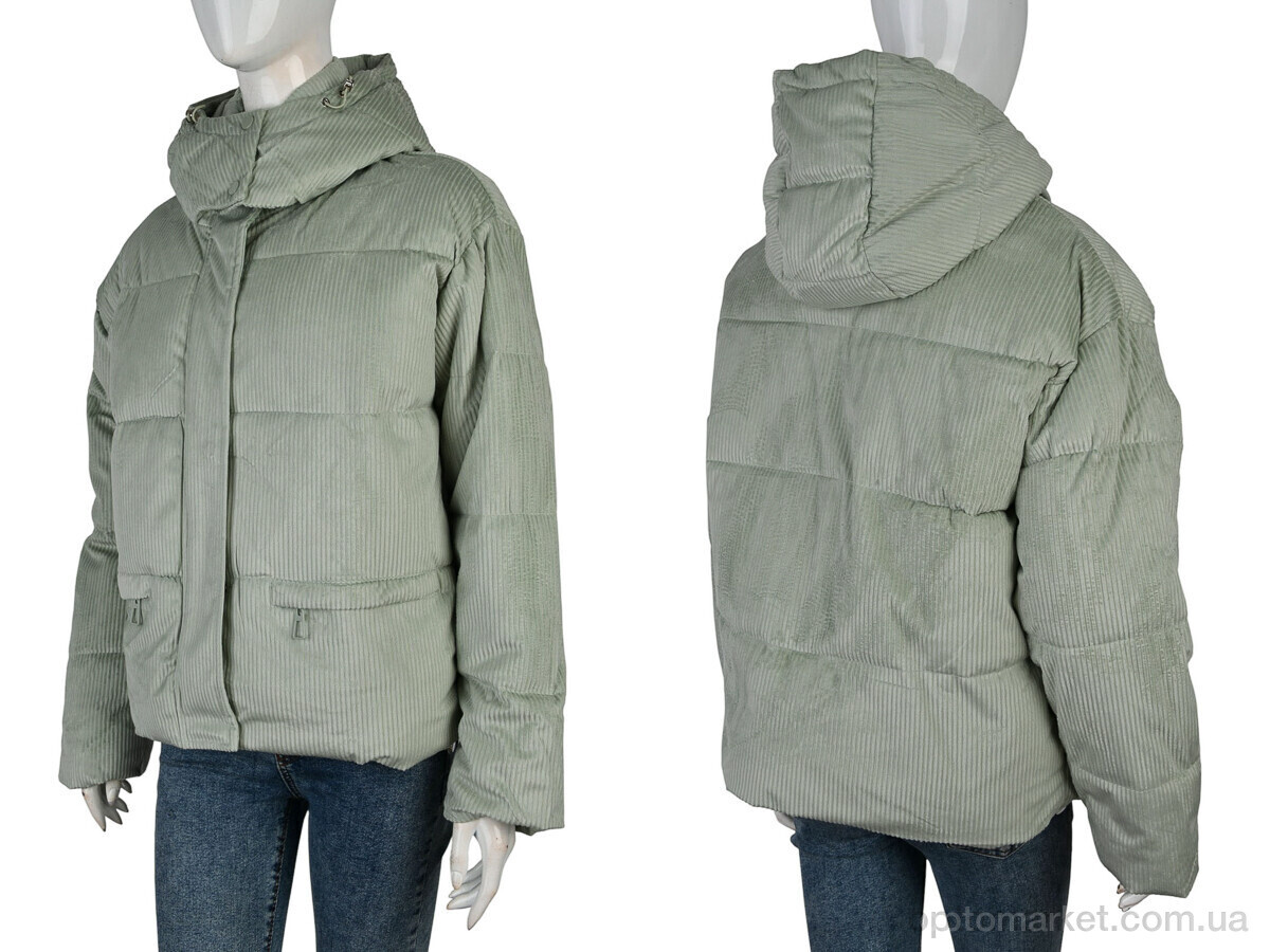 Купить Куртка жіночі 6706 (12059) green Лили зелений, фото 3