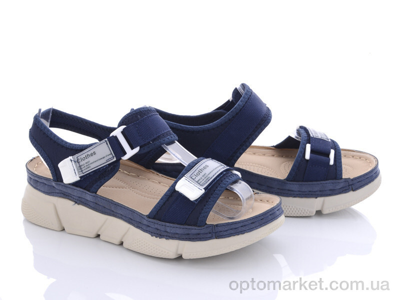 Купить Босоніжки жіночі 6707 blue LuDaoWangZi синій, фото 1