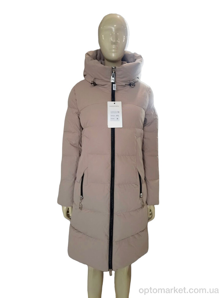 Купить Куртка жіночі 672 бежевий Massmag бежевий, фото 1