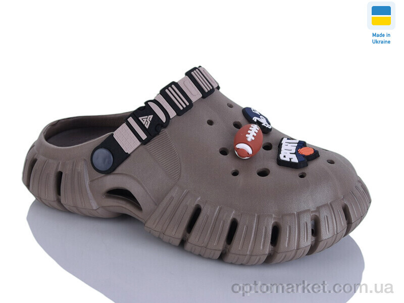 Купить Крокси жіночі 6770 коричневий Gipanis коричневий, фото 1