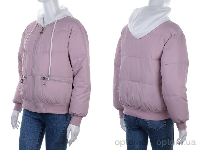 Купить Куртка женские 678 pink Aixiaohua розовый, фото 3