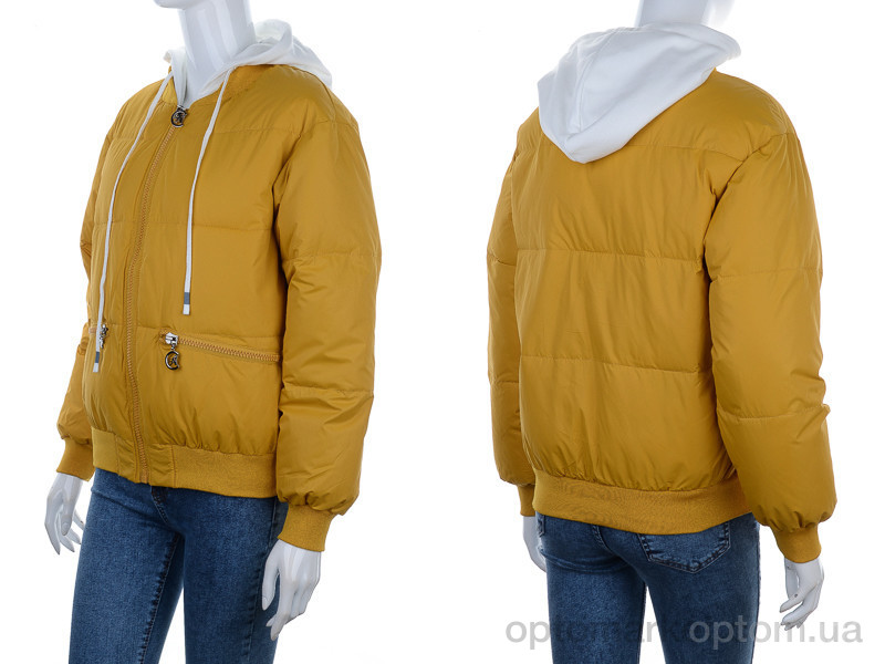 Купить Куртка женские 678 yellow Aixiaohua желтый, фото 3