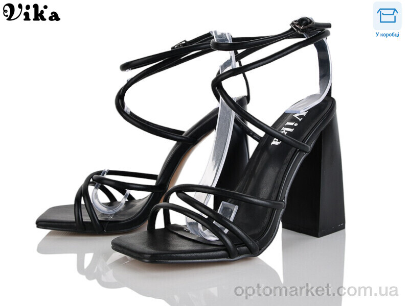 Купить Босоніжки жіночі 68-17 Vika чорний, фото 1