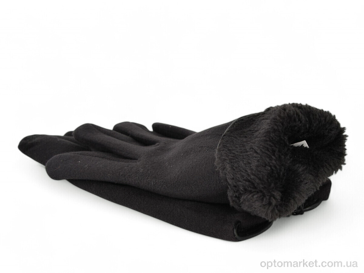 Купить Рукавички жіночі 68-3 пальто black Paidi чорний, фото 2