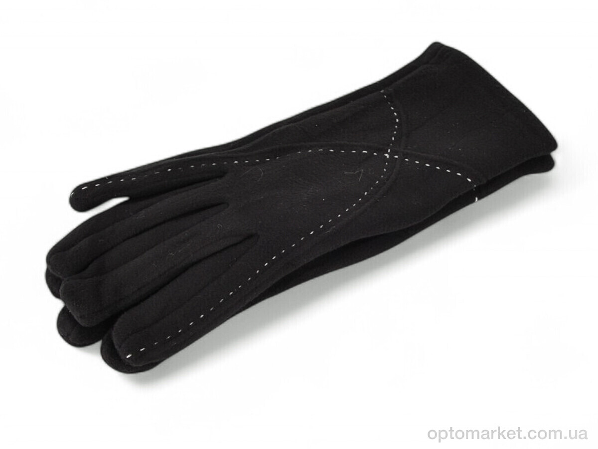 Купить Рукавички жіночі 68-5 пальто black Paidi чорний, фото 1