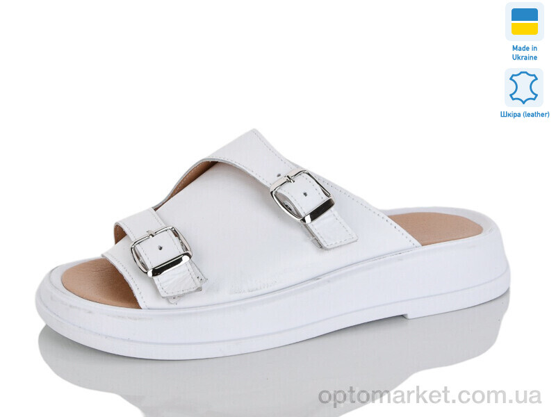 Купить Шльопанці жіночі 68-5 Mermaid білий, фото 1