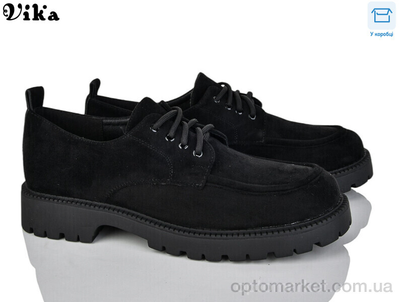 Купить Туфлі жіночі 680-10 Vika чорний, фото 1