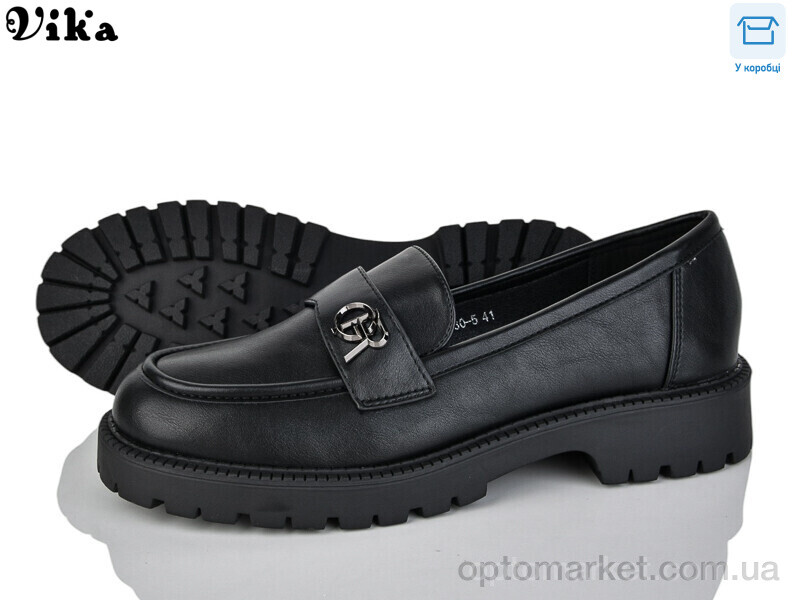 Купить Туфлі жіночі 680-5 Vika чорний, фото 1