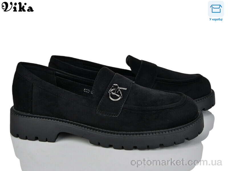 Купить Туфлі жіночі 680-6 Vika чорний, фото 1