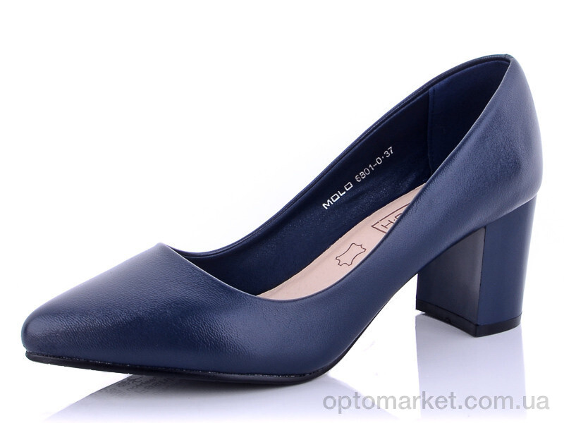 Купить Туфлі жіночі 6801-0 Molo синій, фото 1
