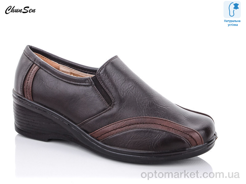Купить Туфлі жіночі 6801-8 Chunsen коричневий, фото 1