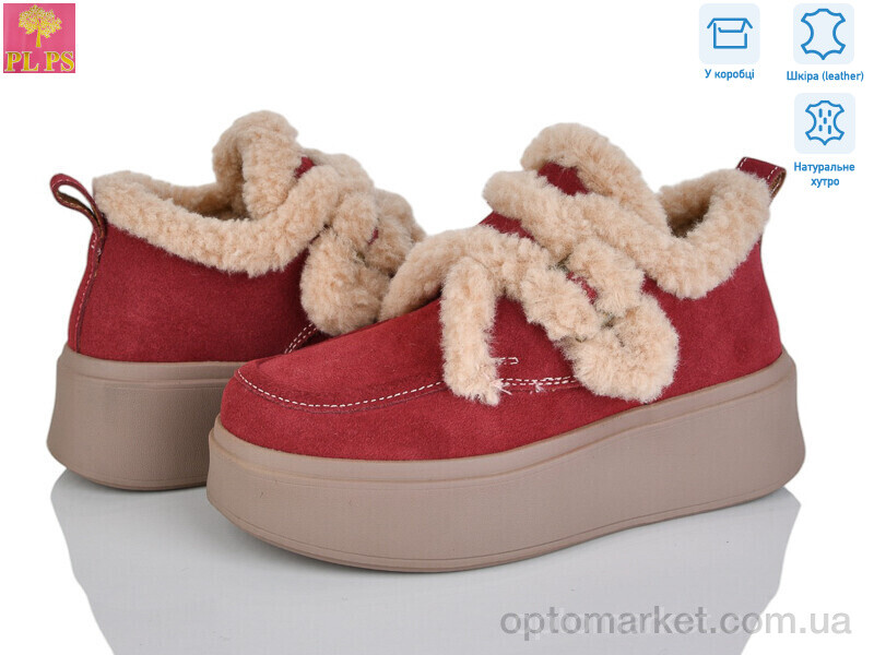 Купить Черевики жіночі 6803-5 PLPS червоний, фото 1