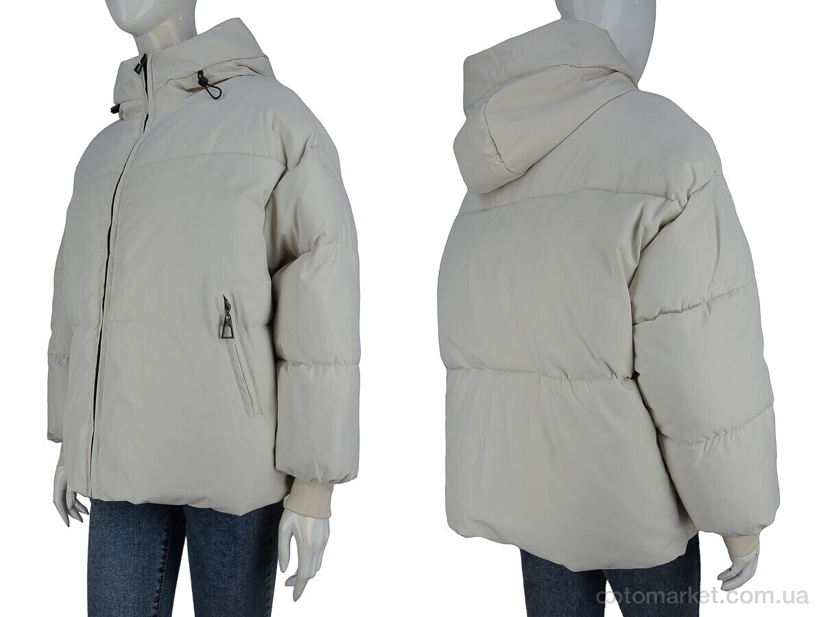 Купить Куртка жіночі 6805-1 beige Unimoco бежевий, фото 3