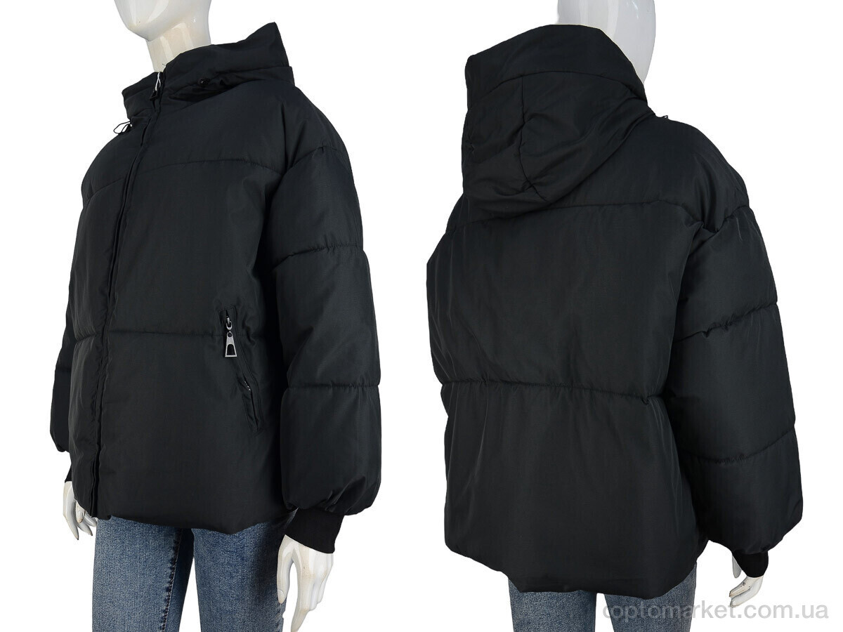 Купить Куртка жіночі 6805-1 black Unimoco чорний, фото 3