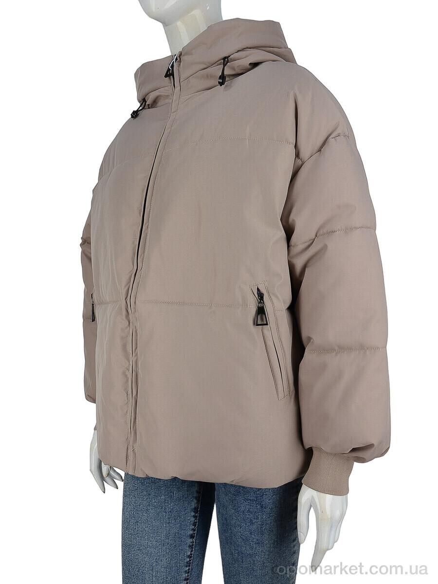 Купить Куртка жіночі 6805-1 d.beige Unimoco бежевий, фото 1